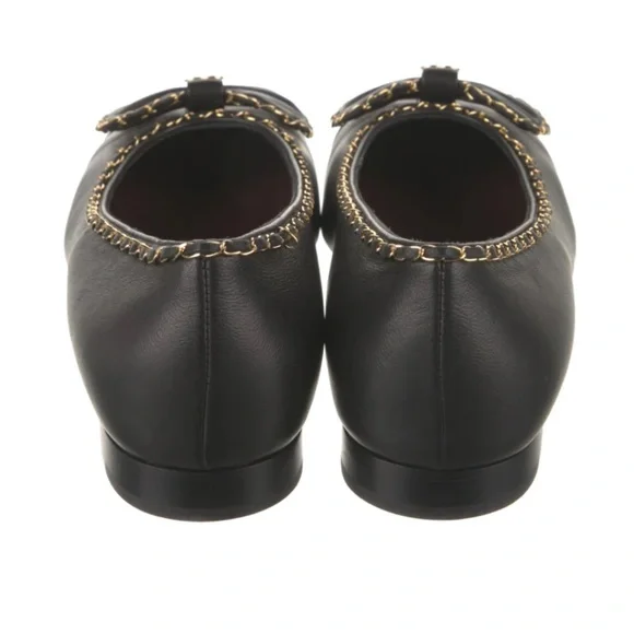 Chanel 2024 Interlocking CC Logo Ballet Flats - Picture 3 of 3